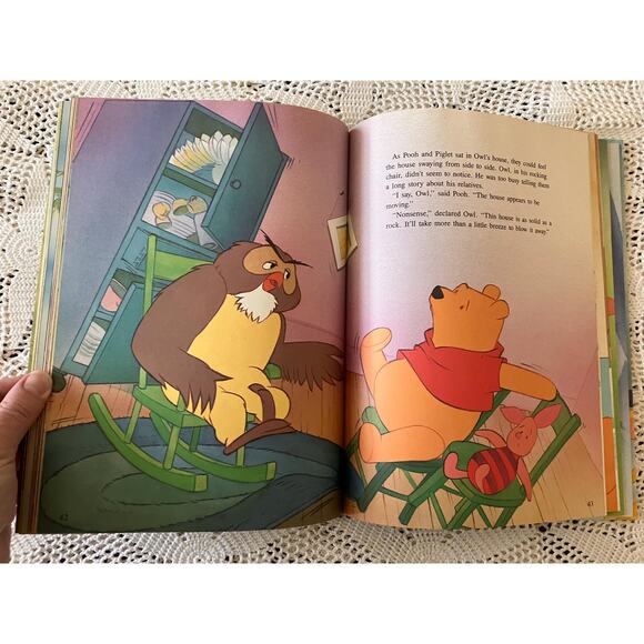 1989 Walt Disney Winnie the Pooh book, Vintage Disney Children’s Storybook - Picture 6 of 8